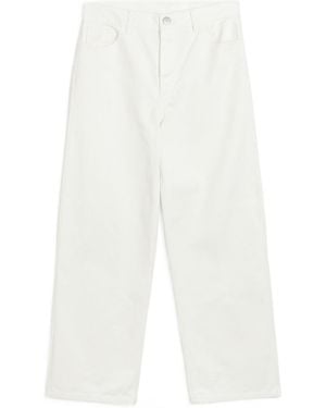 By Malene Birger Cotton Straight Jeans - White