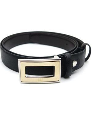 dunhill Double-Sided Belt - Black