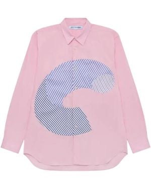 Comme des Garçons Long-Sleeved Shirt - Pink
