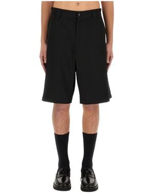 Moschino Wide-Leg Shorts - Black