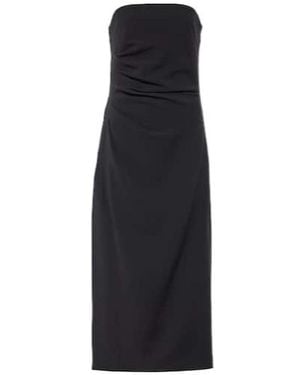 Proenza Schouler Strapless Midi Dress - Black