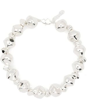FEDERICA TOSI Sculptural-Link Necklace - White