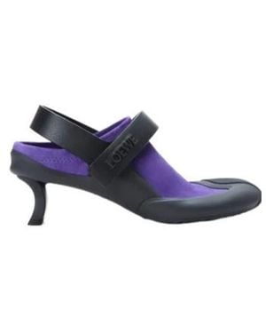 Loewe Dive High-Heeled Sandals - Blue