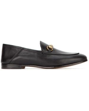 Gucci Brixton Horsebit Loafers - Black