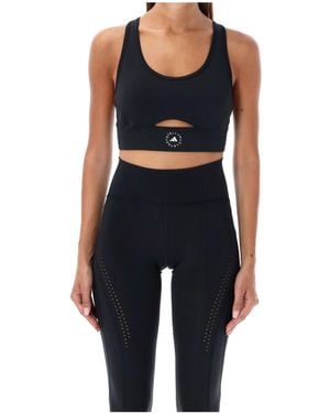adidas By Stella McCartney Truestrength Yoga Sports Bra - Black