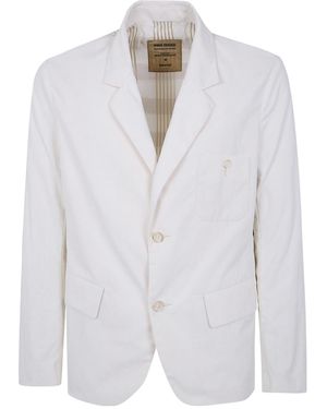 Uma Wang Long-Sleeved Suit Jacket - White