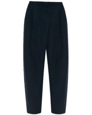 Alaïa Pleated Trousers - Blue