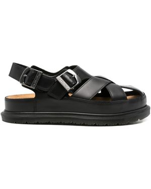 Dr. Martens Buckle-Fastening Caged Sandals - Black