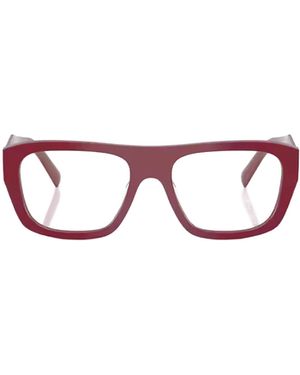 Prada Eyewear Geometric Frame Glasses - Multicolour