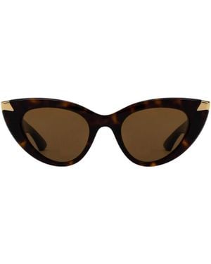 McQueen Eyewear Cat-Eye Frame Sunglasses - Multicolour
