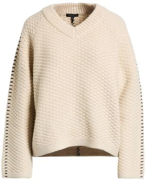 Rag & Bone Plain Colour Jumpers - Natural