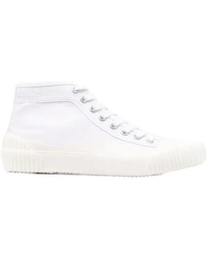A.P.C. Iggy Canvas High-Top Sneakers - White