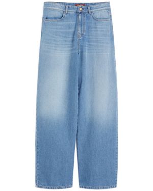 Max Mara Studio Zagara Straight Leg Jeans - Blue