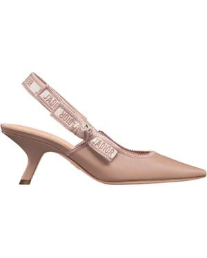 Dior J'A Heeled Sandals - Natural