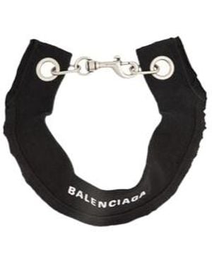 Balenciaga Fabric Choker Accessory - Black