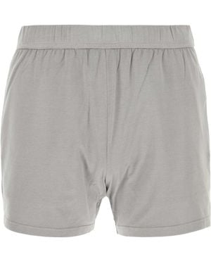 Rier Cotton Boxer Briefs - Grey