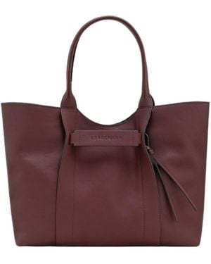 Longchamp L 3D Tote Bag - Purple