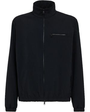 Moncler Danby Tech Blend Casual Jacket - Black