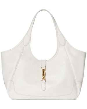 Gucci Mercato Medium Tote Bag - White