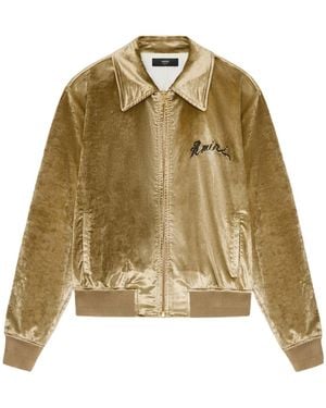 Amiri Dragon Velvet Jacket - Natural