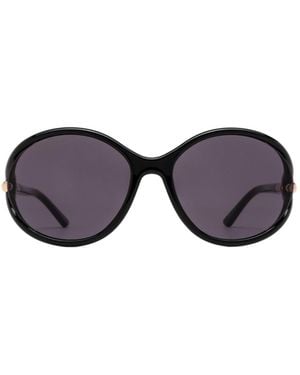 Tom Ford Eyewear Melody Round-Frame Sunglasses - Multicolour