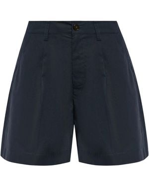 Woolrich Buttoned Shorts - Blue