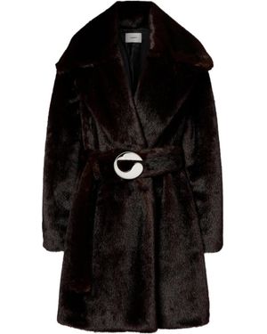 Coperni Long-Sleeved Coat - Black