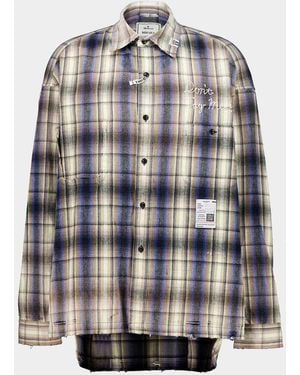 Maison Mihara Yasuhiro Long Sleeve Shirt - Grey