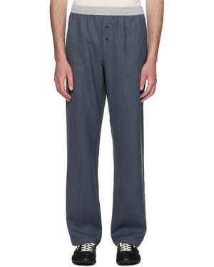 Paloma Wool Elastic Waist Casual Pants - Blue