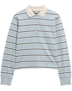 Barbour Striped Polo Shirt - Blue
