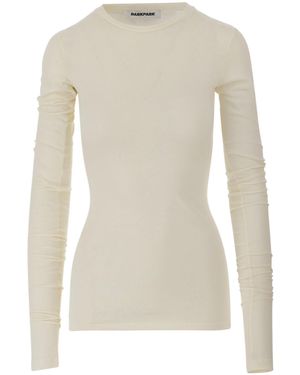 DARKPARK Slim-Fit Long Sleeve T-Shirt - White