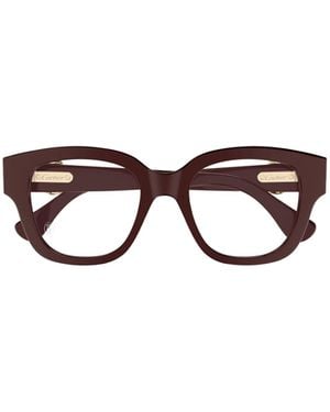 Cartier Rectangle Frame Glasses - Multicolour