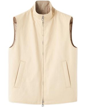 Loro Piana Sleeveless Vest - Natural