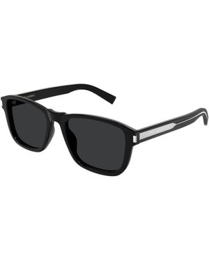Saint Laurent Square Frame Sunglasses - White