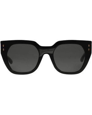 Isabel Marant Solid Color Sunglasses - Black