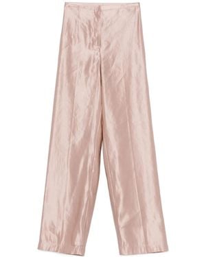Loulou de Saison Sally Wide Leg Trousers - White