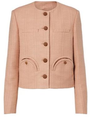 Blazé Milano Cotton Casual Jacket - Natural