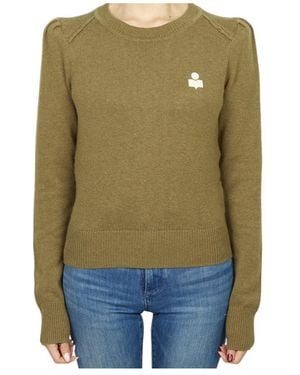 Isabel Marant Long Sleeve Jumper - Green