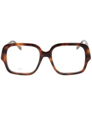 Loewe Square Frame Glasses - Metallic