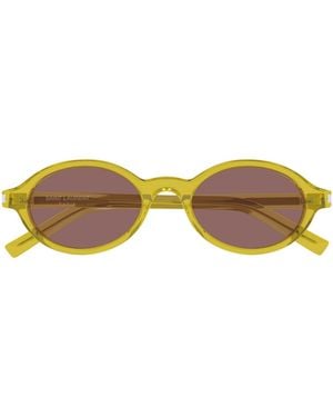 Saint Laurent Full-Frame Sunglasses - Multicolour