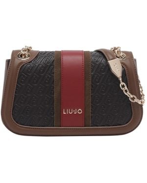 Liu Jo Flap Shoulder Bag - Black