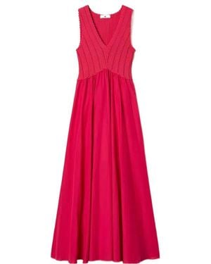 Twinset Knitted Sleeveless Dress - Pink
