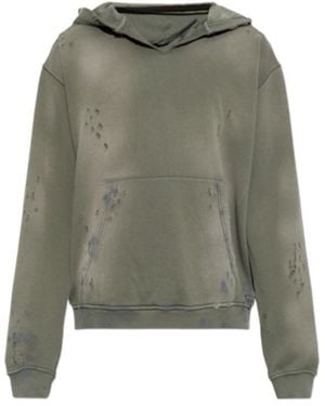DIESEL Long-Sleeve Hooded Sweatshirt - Green