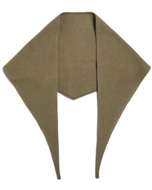 Rier Fleece Scarf - Green