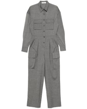 Frankie Shop Long-Sleeved Bodysuit - Grey