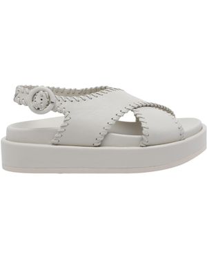 Paloma Barceló Paloma Barceló Buckled Sandals - Grey