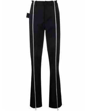 Bottega Veneta Bonded Stretch Cavalry Slim Trousers - Black