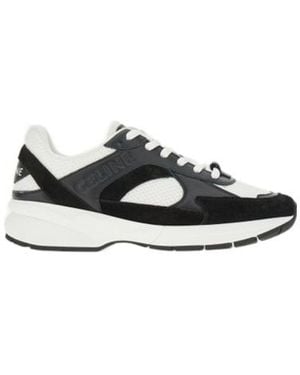 Celine Runner Cr-03 Low Lace-Up Trainer - Black