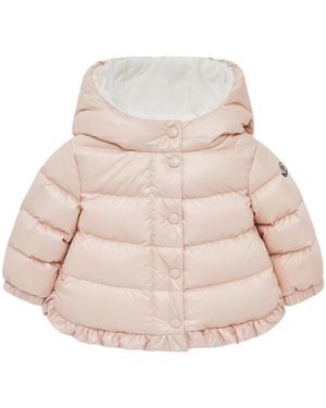 Moncler Tazui Hooded Down Jacket - Natural
