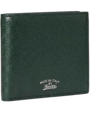 Gucci Lira Bi-Fold Wallet - Green